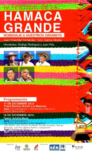 Afiche IV Festival de La Hamaca Grande.
